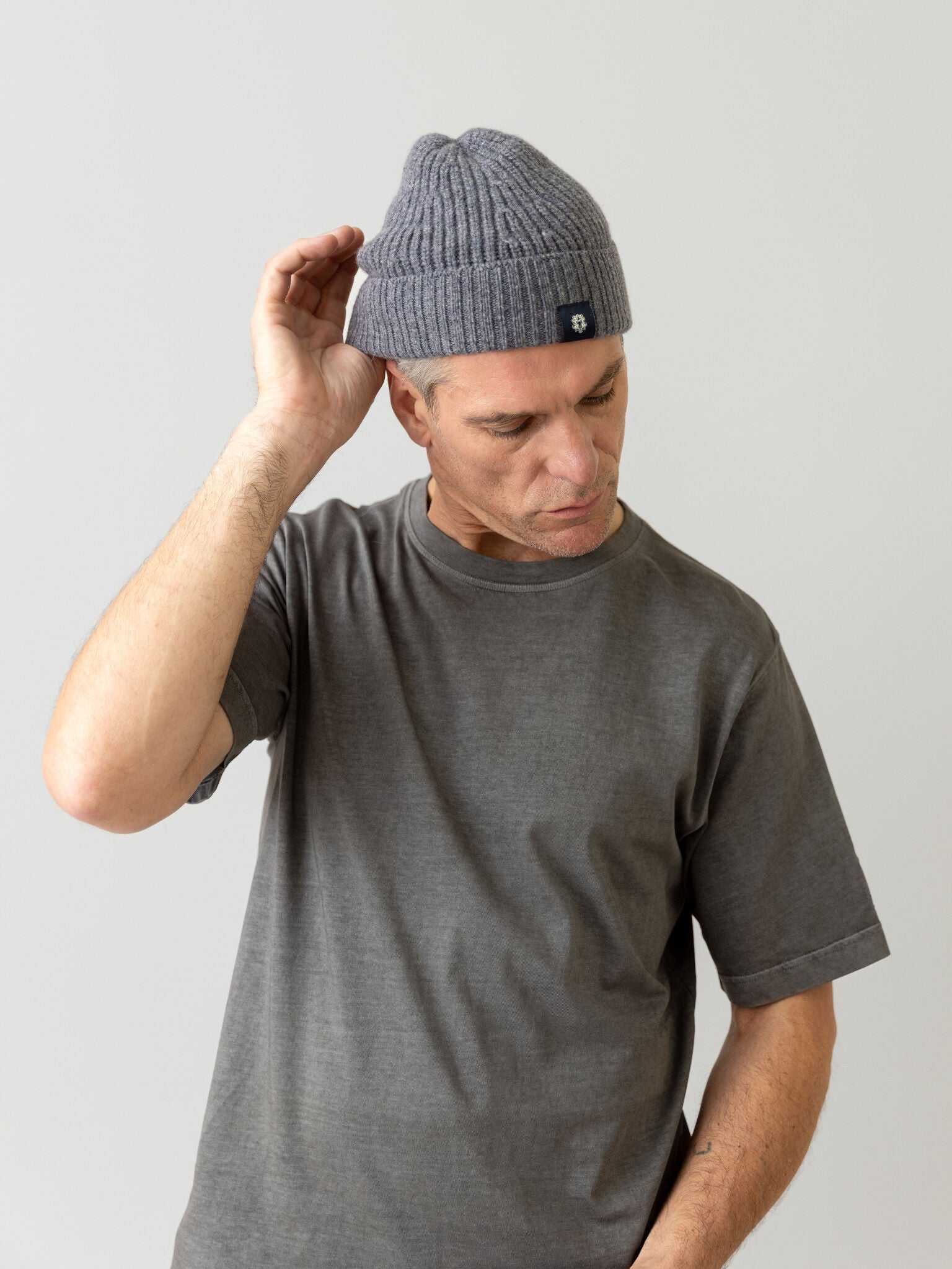 Modelshot / Grey Melange / Detail